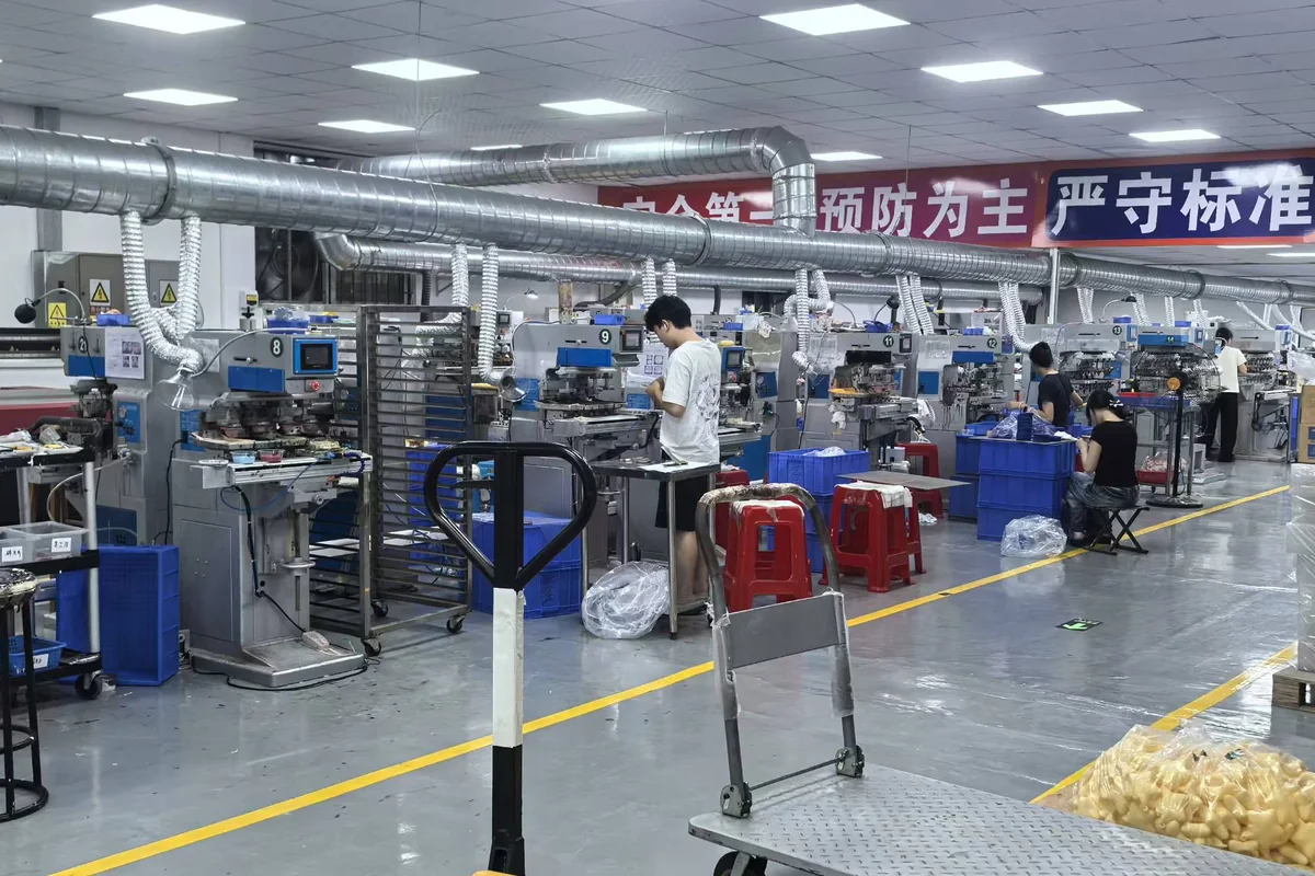 Pad printing line for toy surface decoration at KingDa